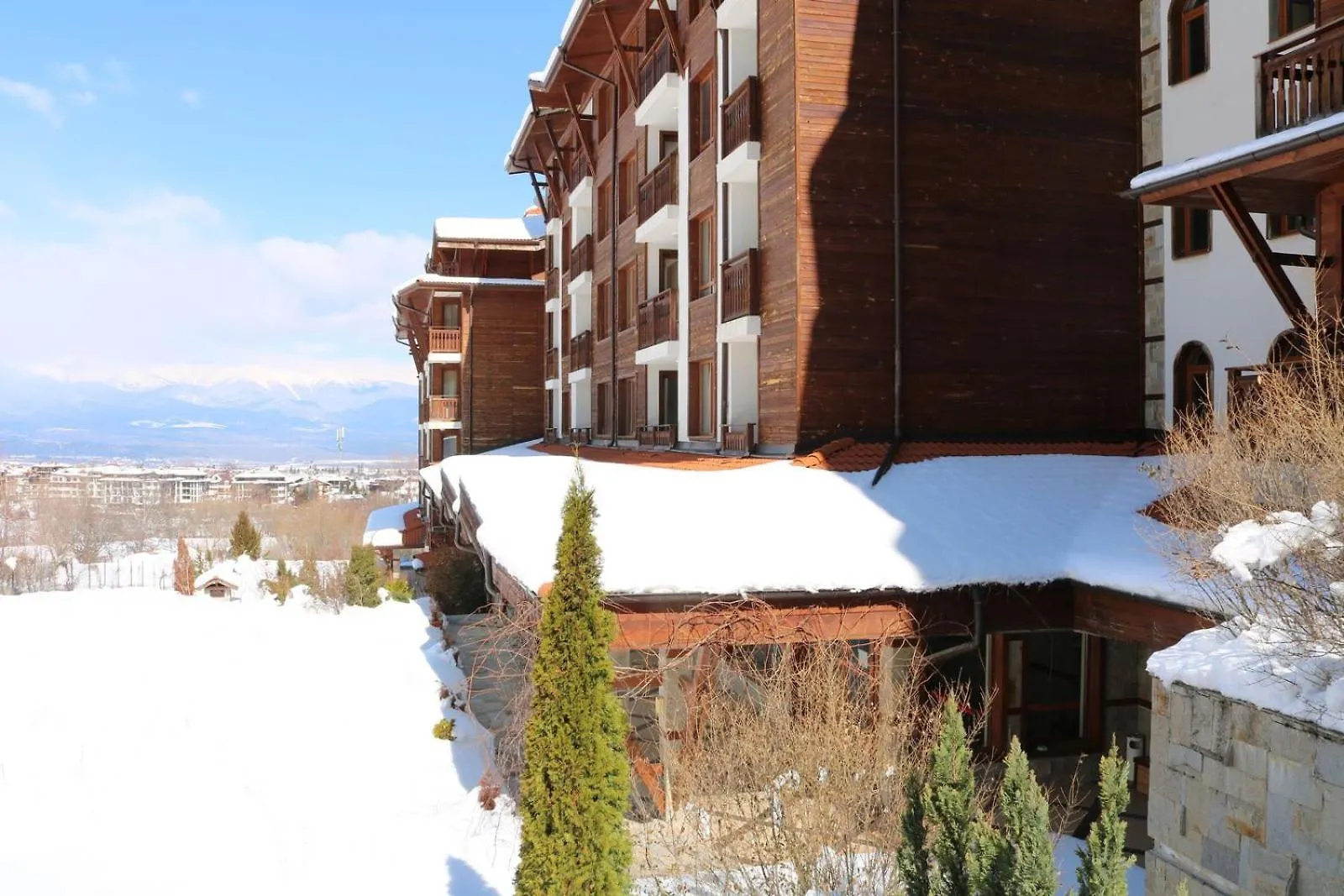 公寓 Panorama Resort 班斯科